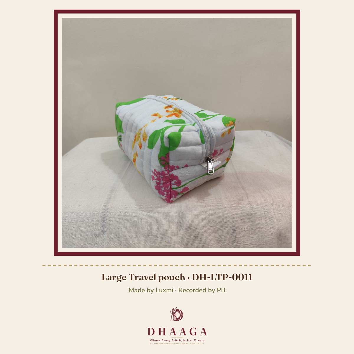 Large Travel pouch DH-LTP-0011