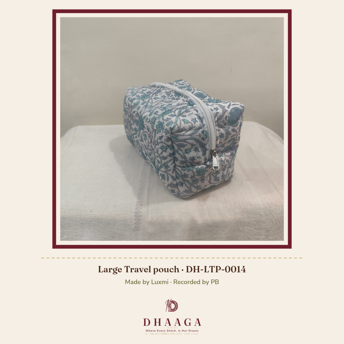 Large Travel pouch DH-LTP-0014