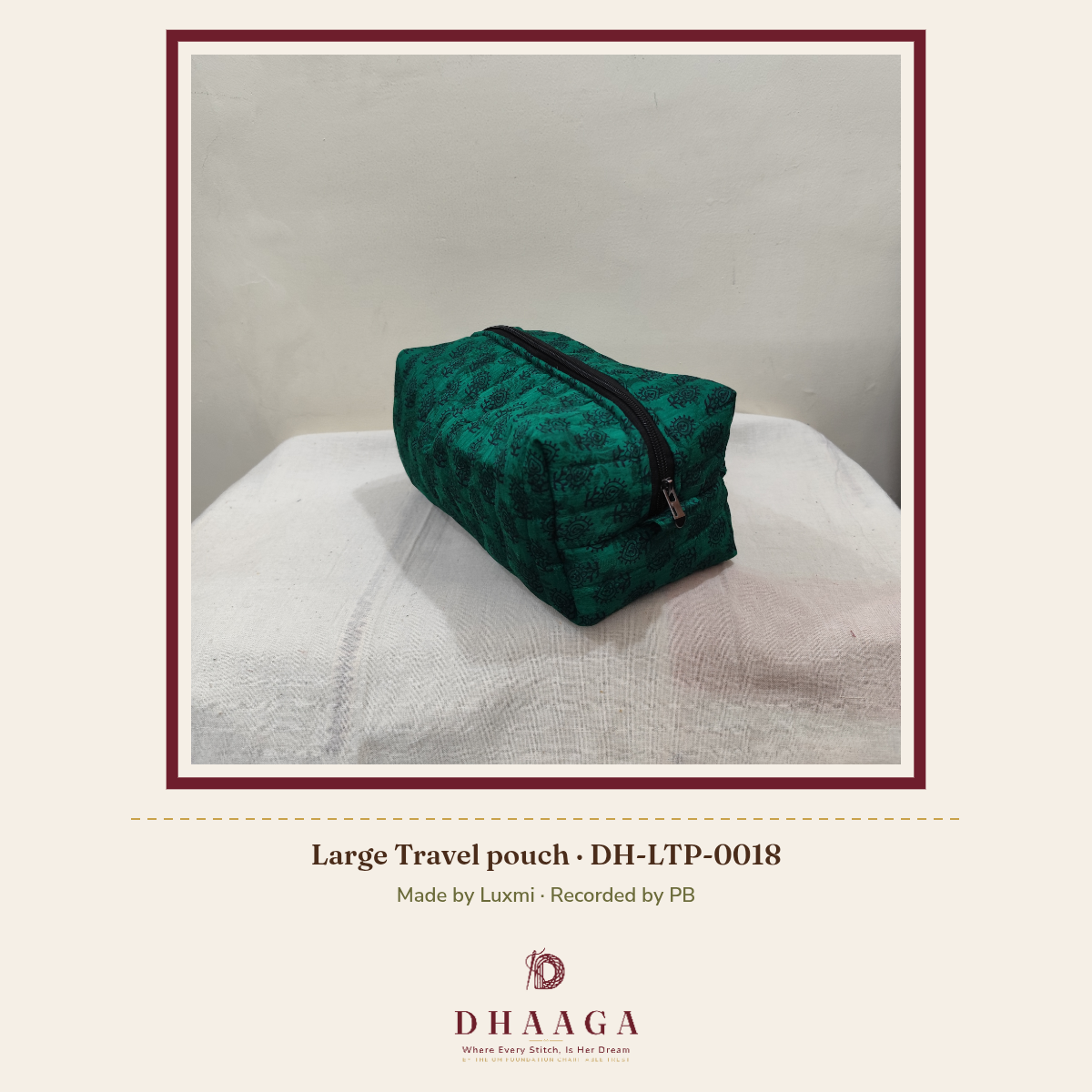 Large Travel pouch DH-LTP-0018