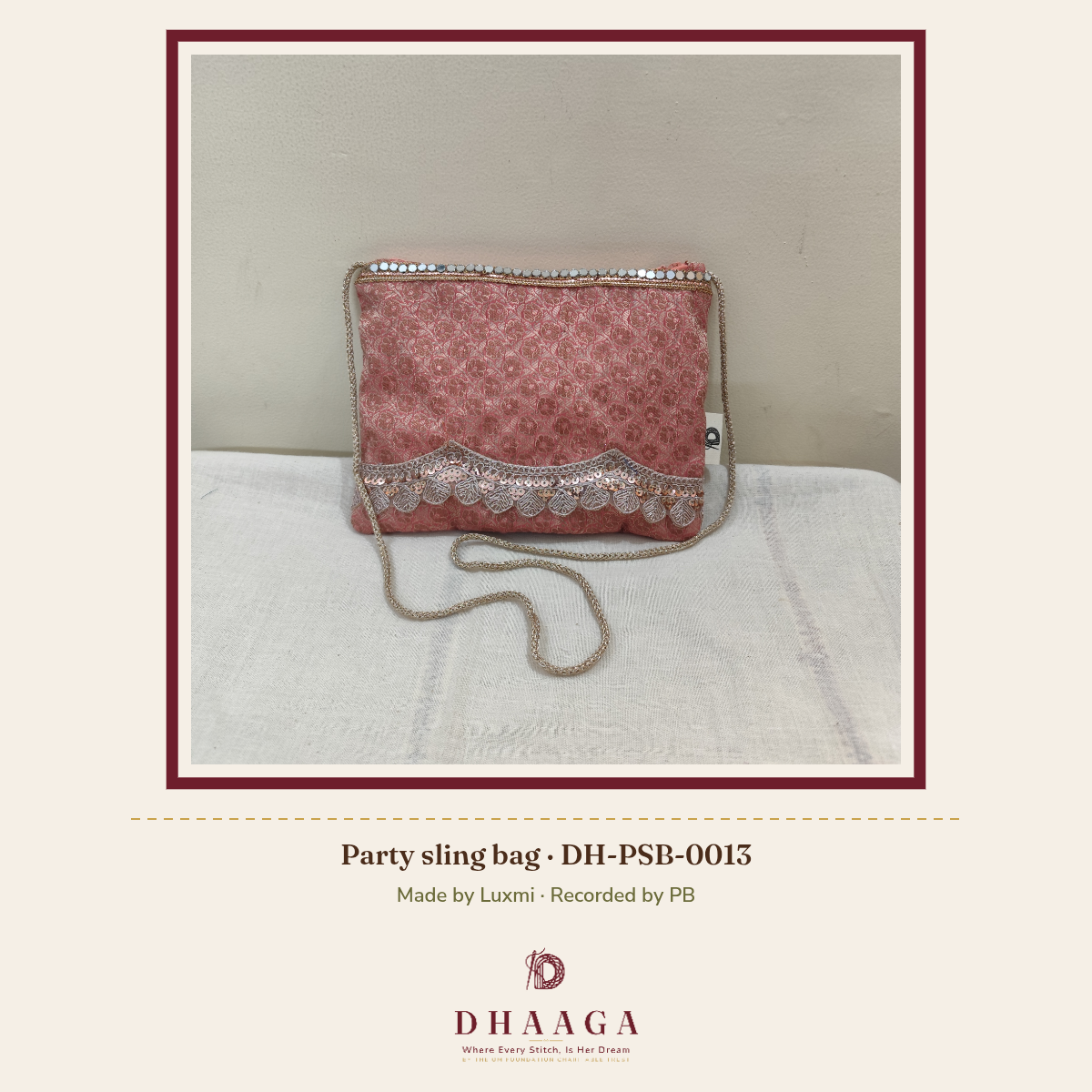 Party sling bag DH-PSB-0013