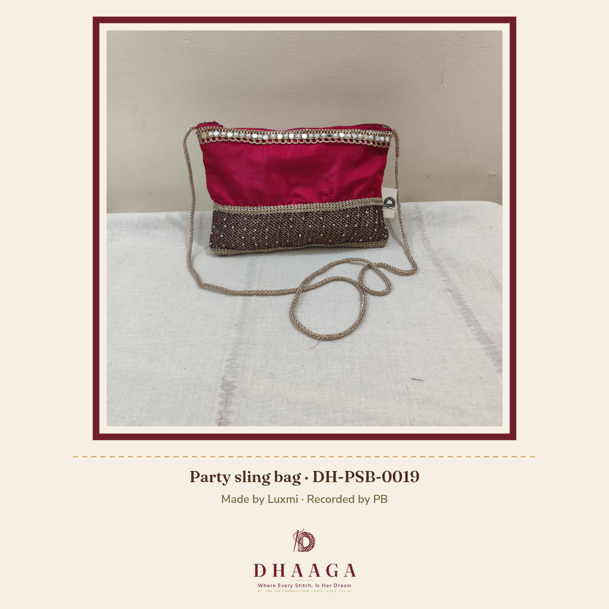 Party sling bag DH-PSB-0019
