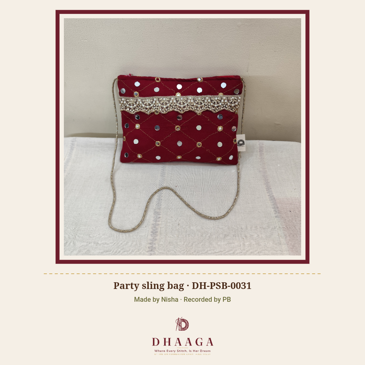 Party sling bag DH-PSB-0031