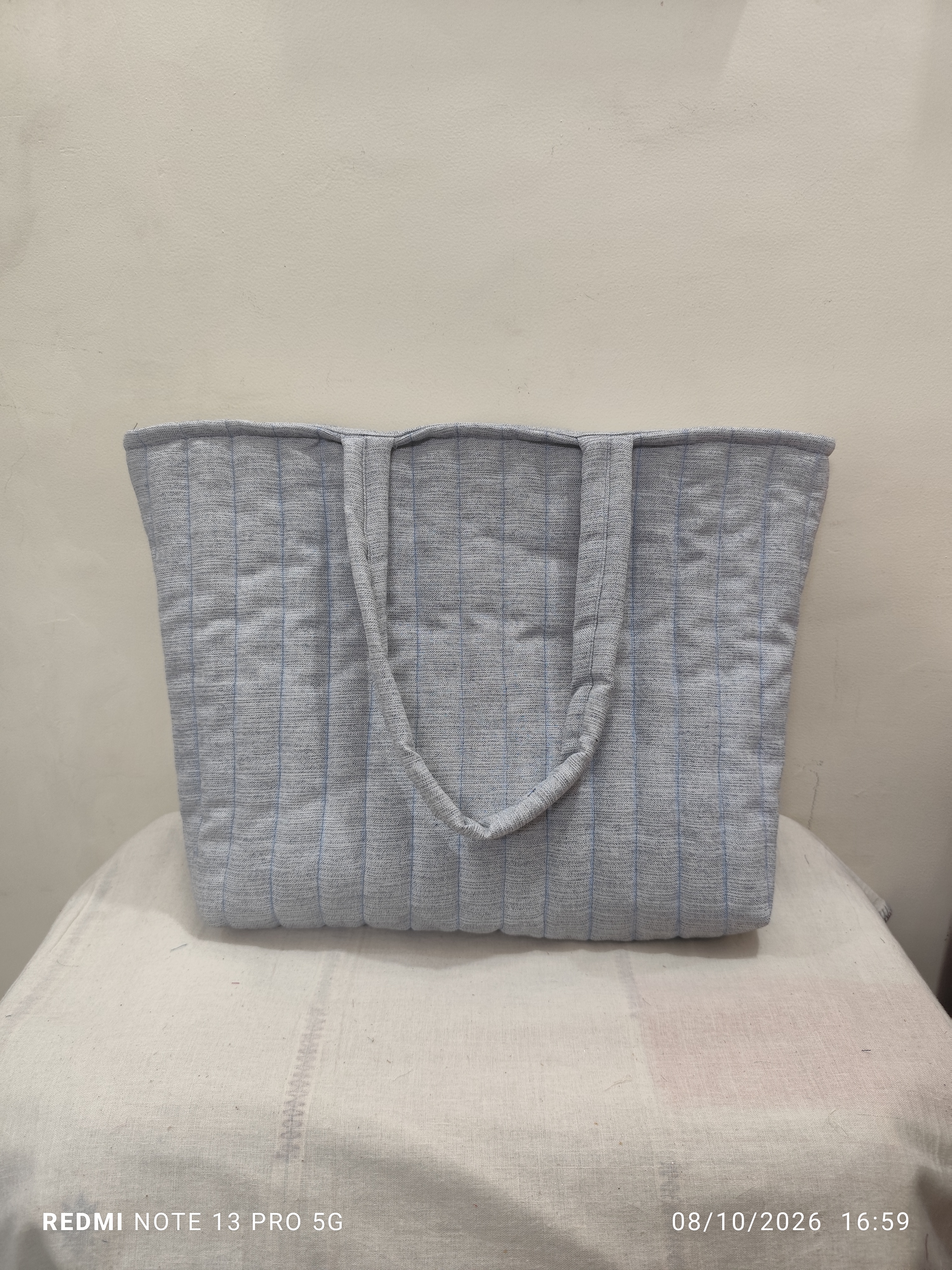 Large Tote Bag DH-LTO-0036 — close-up of the craft
