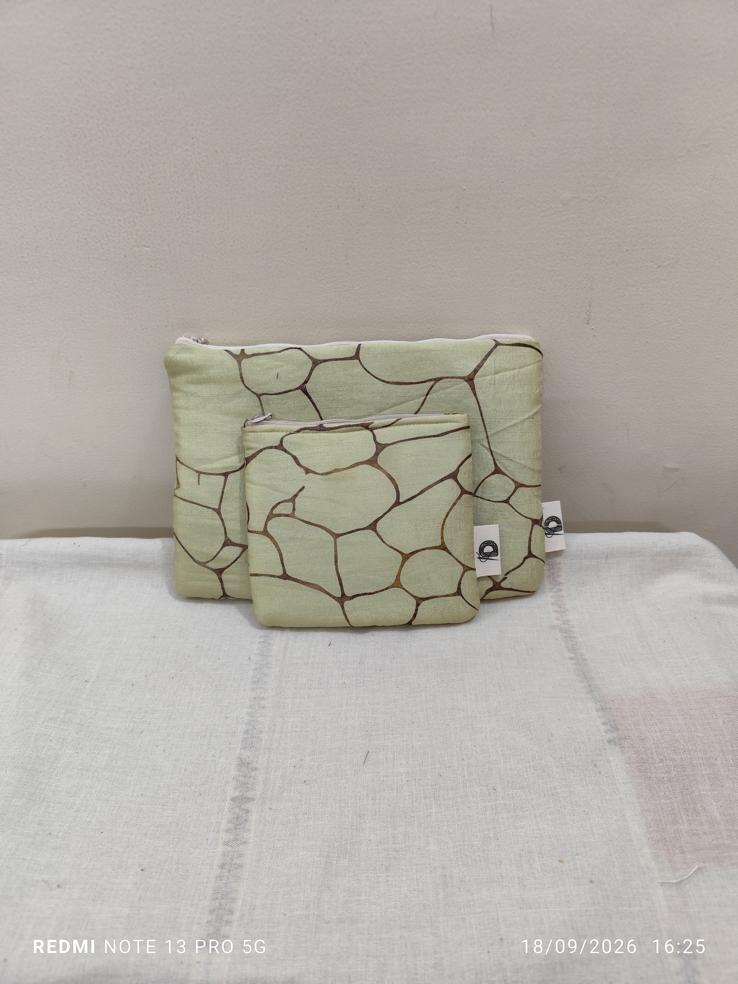 Zip Pouch Set DH-ZPO-0042 — close-up of the craft