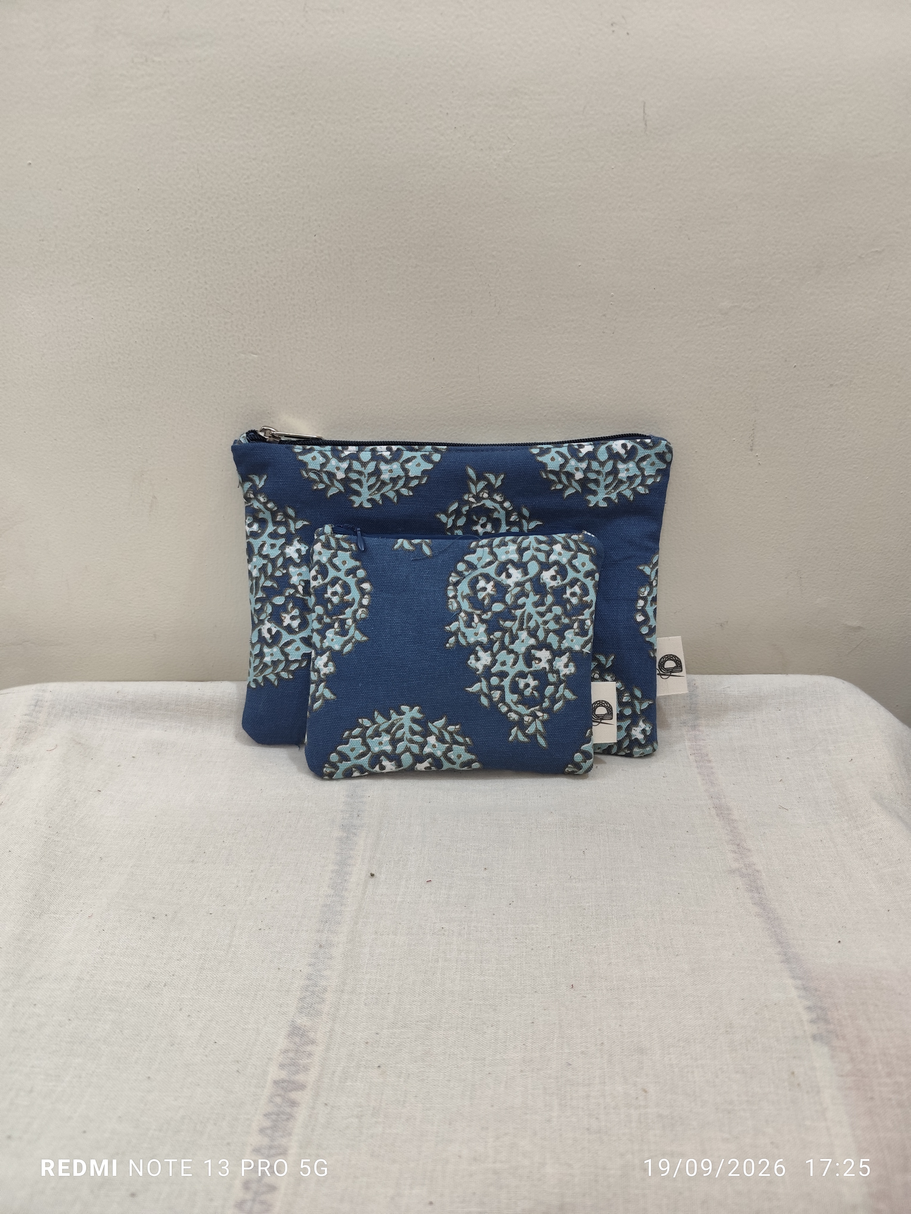 Zip Pouch Set DH-ZPO-0043 — close-up of the craft