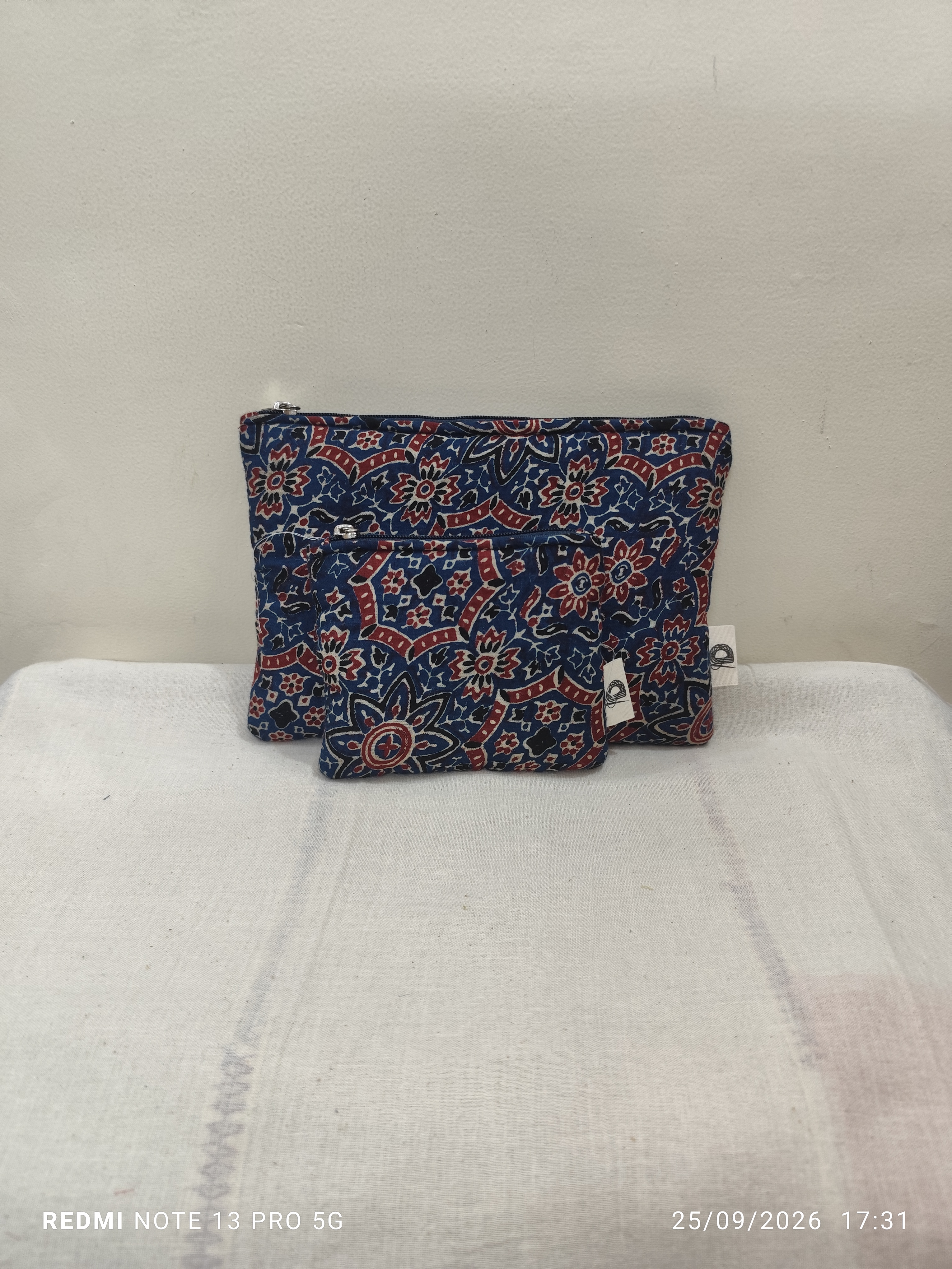 Zip Pouch Set DH-ZPO-0054 — close-up of the craft