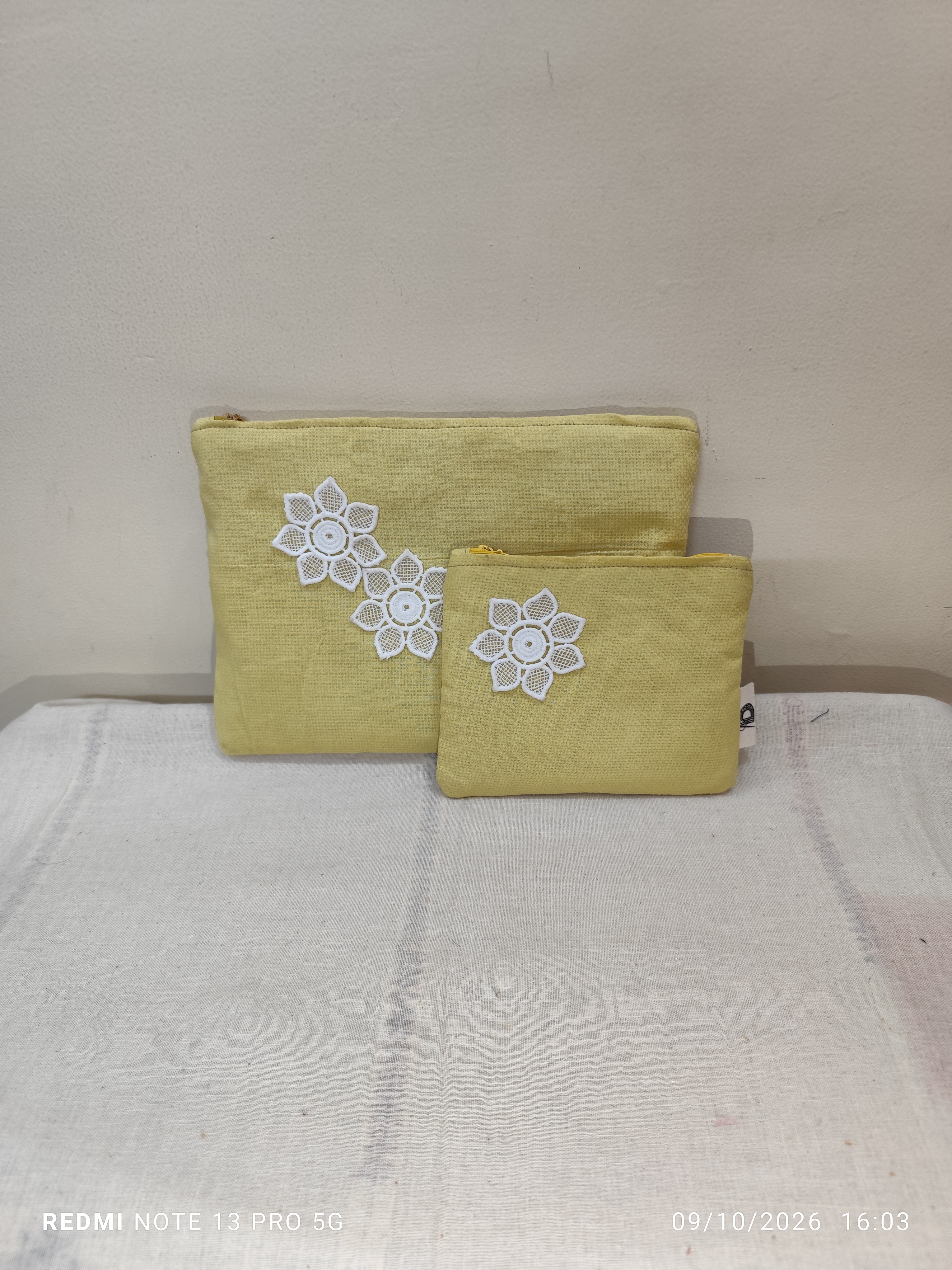 Zip Pouch Set DH-ZPO-0078 — close-up of the craft